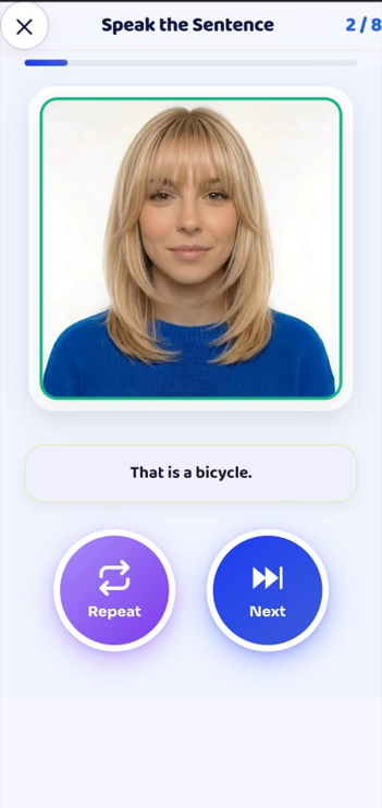 Miss Taylor lesson screen